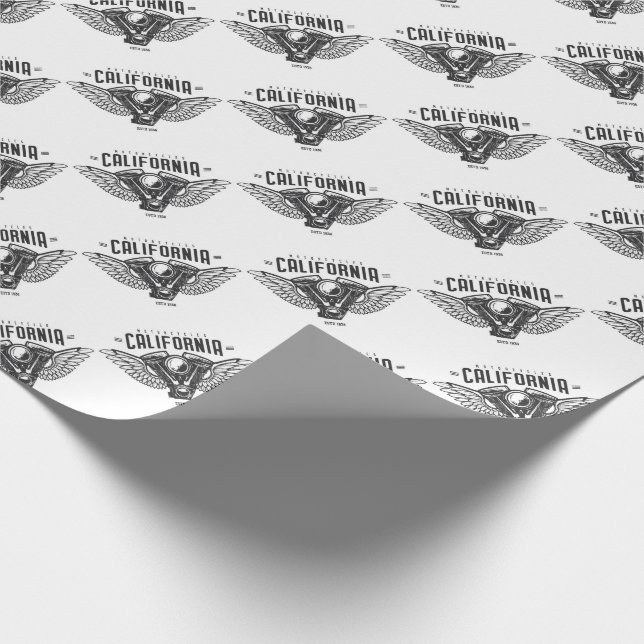 Papel De Presente Motocicletas da Califórnia (Ponta)