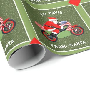 Papel De Presente motocross