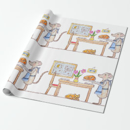 Papel De Presente Mr Hiddle Cooks Turkey Season Greetings Card