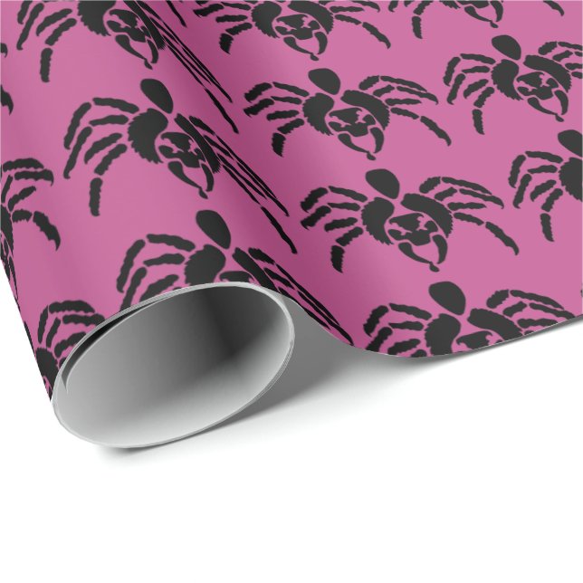 Papel De Presente Mudar a cor da aranha para roxo (Ponta do rolo)