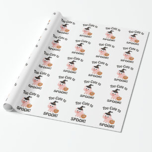 Papel De Presente Muito bonito para Spook! Pig Witch