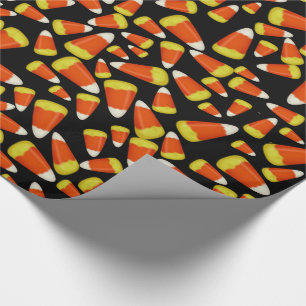 Papel De Presente Muitos Milhos de Halloween