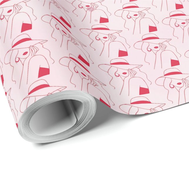 Papel De Presente Mulher (Ponta do rolo)