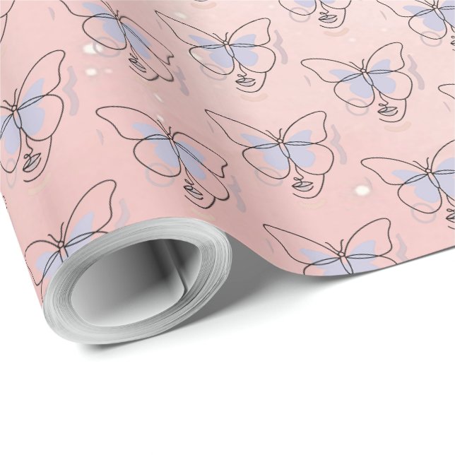 Papel De Presente Mulher (Ponta do rolo)