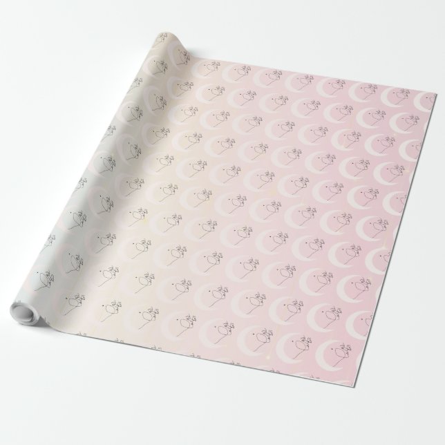 Papel De Presente Mulher (Desenrolado)