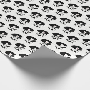 Papel De Presente Mulher Art Déco de Grande Chapéu Luvas RL