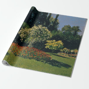Papel De Presente Mulher no Jardim - Claude Monet