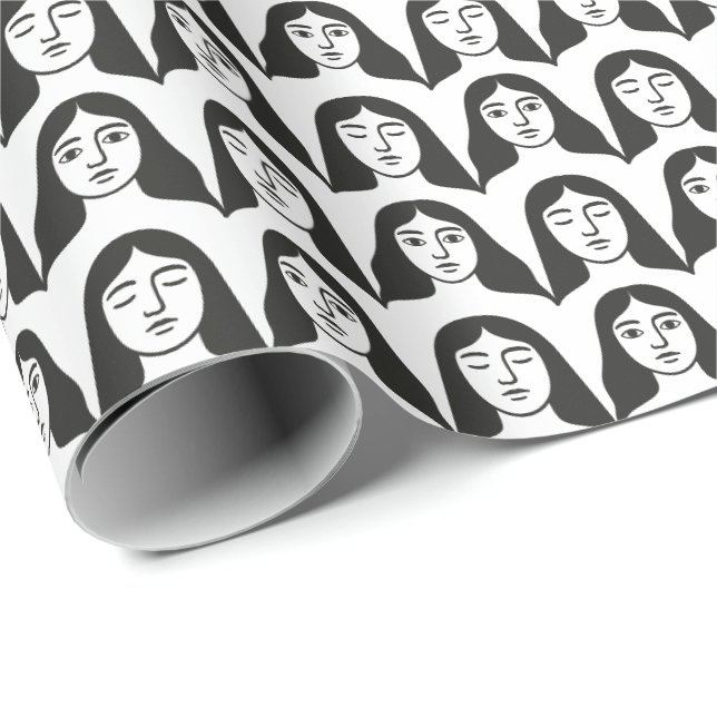 Papel De Presente Mulheres (Ponta do rolo)