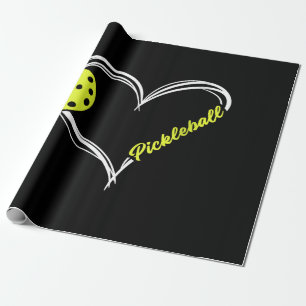 Papel De Presente Mulheres Adoram Pickleball - jogo de picleball fof