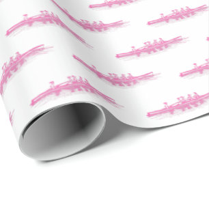 Papel De Presente Mulheres Brancas Pnk Quentes Remando Remadoras Equ