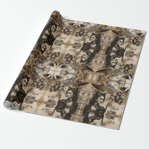 Papel De Presente Mulheres Steampunk