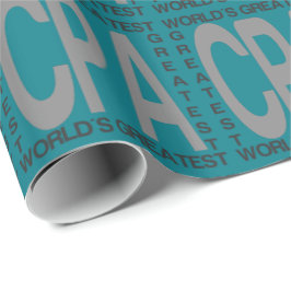 Papel De Presente Mundos grande CPA