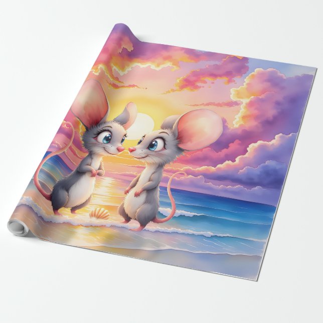 Papel De Presente Murmurios do Pôr do Sol – Uma Pequena História de  (Desenrolado)