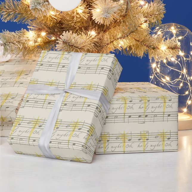 Papel De Presente Music wrapping paper (Feriados)