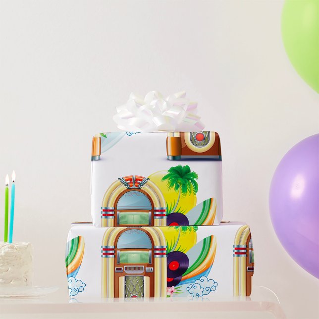 Papel De Presente Música Jukebox (Criador carregado)