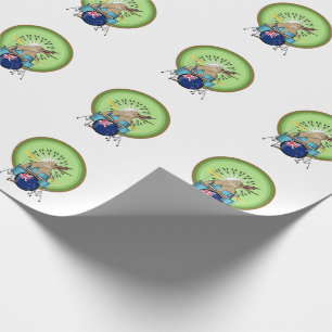 Papel De Presente Música NZ Kiwi a bater