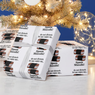 Papel De Presente Musubi Deixe-me Apreciar Meu Spam Musubi