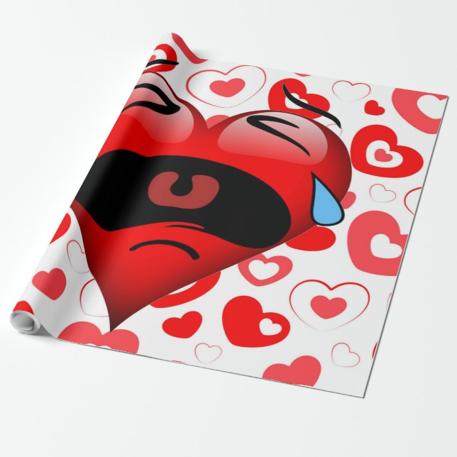 Papel De Presente My Heart (Desenrolado)