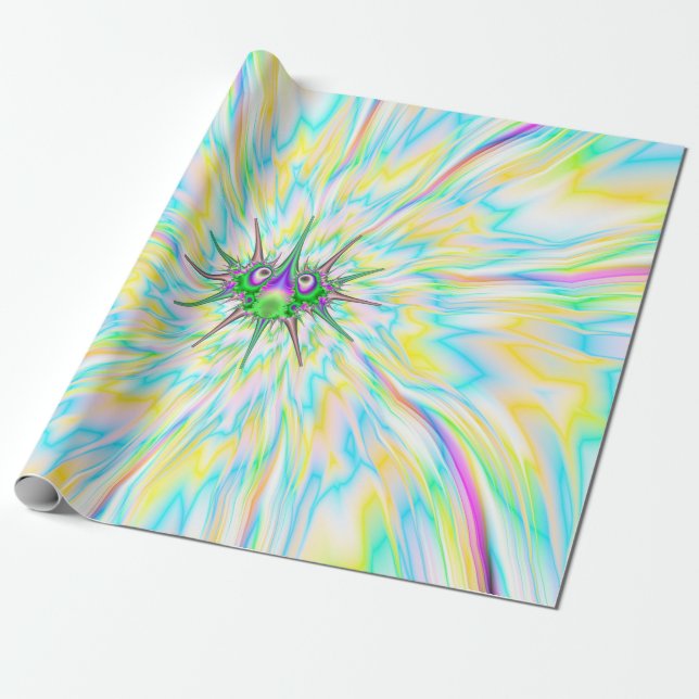 Papel De Presente Mykines Inseto (Desenrolado)