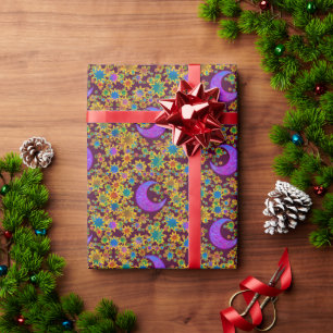 Papel De Presente Mystic Moon Alchemy