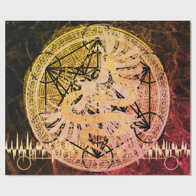 Papel De Presente Mythica (Aberto)