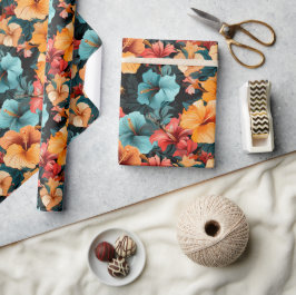 Papel De Presente Nº 20 Padrão Floral