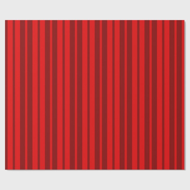 Papel De Presente Na moda de Marrom vermelho Design de padrão (Aberto)