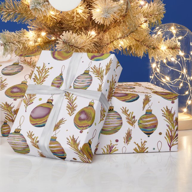 Papel De Presente Na moda de Natal Festivo - Presente Padrão (Feriados)