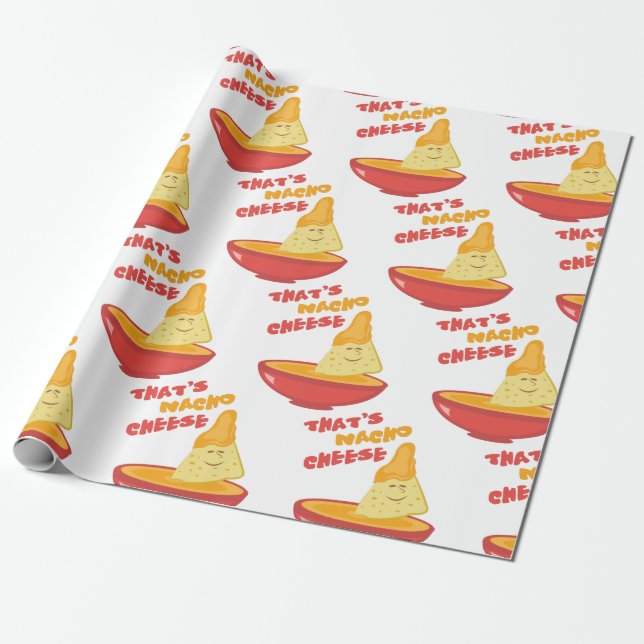 Papel De Presente Nacho Cheese (Desenrolado)