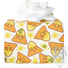 Papel De Presente Nachos e Jalapenos Wrapping Paper