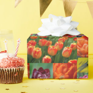 Papel De Presente nada além de tulipas