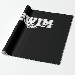 Papel De Presente Nadadores Natações - Presente atlético competit