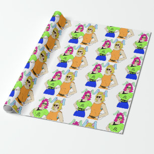 Papel De Presente namorados