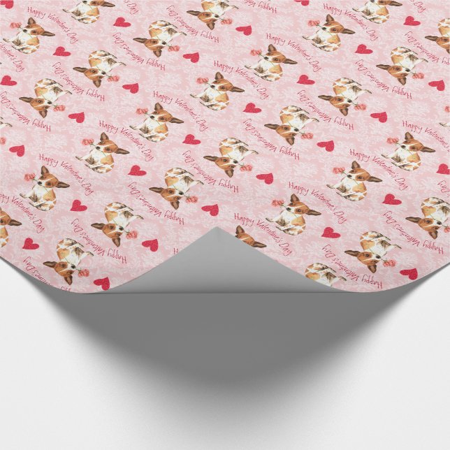 Papel De Presente Namorados Chihuahua (Ponta)