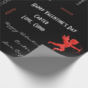 Papel De Presente Namorados personalizados do Cupido