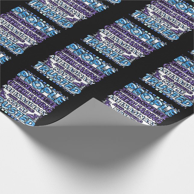 Papel De Presente Não confie em Pessoas que não gostam de animação (Ponta)