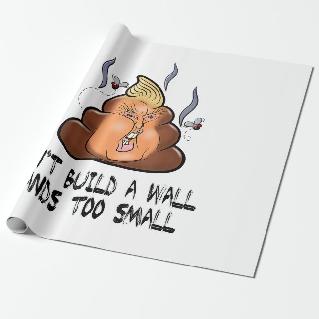 Papel De Presente Não é possível construir uma parede com mãos muito (Desenrolado)