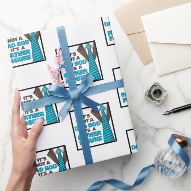 Papel De Presente Não é um Pai, é uma figura paterna (Presentear)