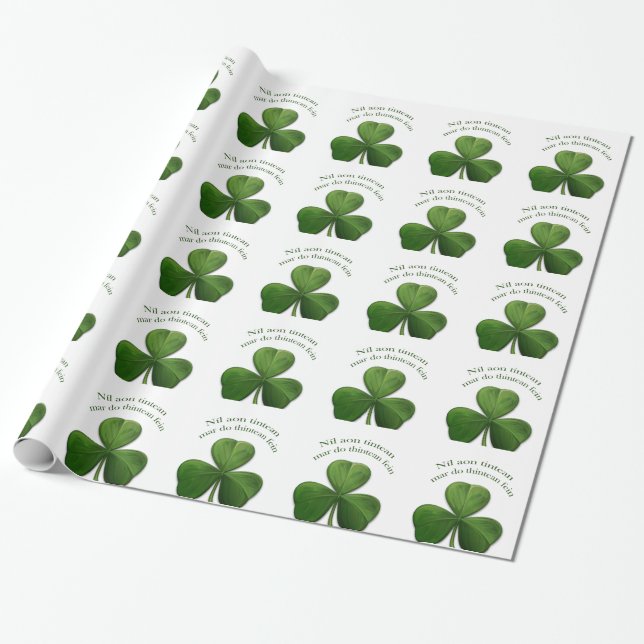 Papel De Presente Não há lugar como casa (Desenrolado)