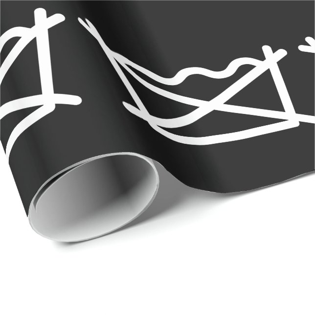 PAPEL DE PRESENTE NÃO LAVEM! (Ponta do rolo)