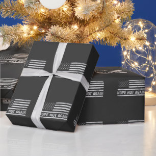 Papel De Presente Não Mais Engraçado EUA Bandeira Republicana Trump