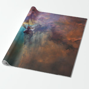 Papel De Presente NASA Lagoon Nebula Hubble Telescope Space