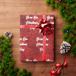 Papel De Presente Nascer No Dia De Natal