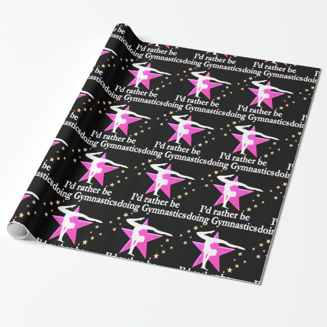 PAPEL DE PRESENTE NASCER PARA FAZER GINÁSTICA (Desenrolado)