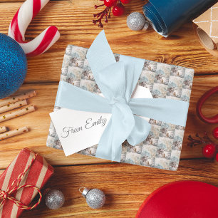 Papel De Presente Natais vintages Donkey Kitten