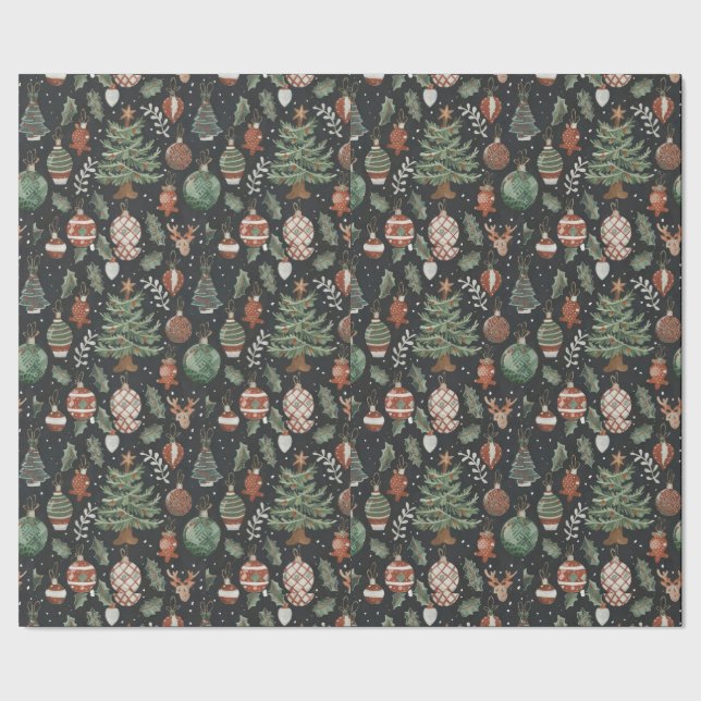 Papel De Presente Natal (Barra)