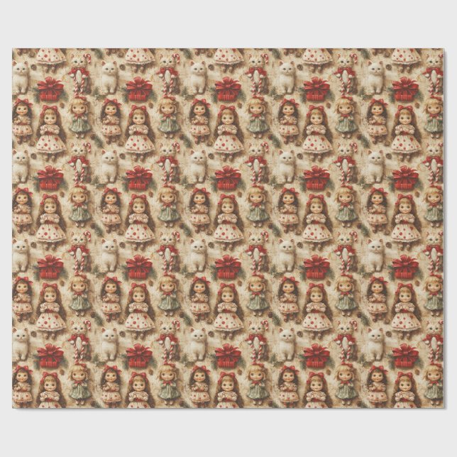 Papel De Presente Natal , (Aberto)