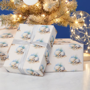 Papel De Presente Natal à Beira-Mar