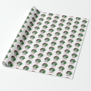 Papel De Presente Natal Cajun