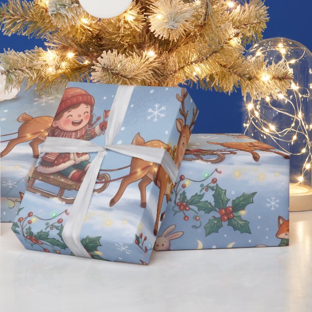 Papel De Presente Natal Caprichoso (Feriados)